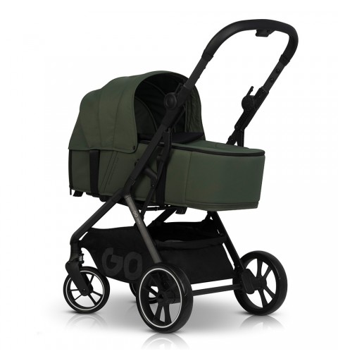 EasyGo Zoya - wózek wielofunkcyjny, zestaw 2w1 z opcją 3w1, 4w1 | Jungle Green